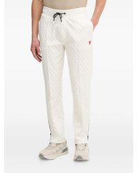 Guess - Patterned Zip Track Pants - Lyst