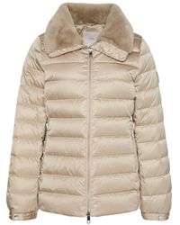 Calvin Klein - Faux-Fur Collar Puffer Jacket - Lyst