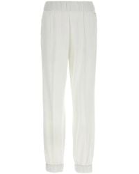 Herno - Jogginghose Mit Logo-Schild - Lyst