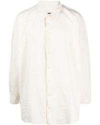 Casey Casey - Spread-collar Cotton Shirt - Lyst