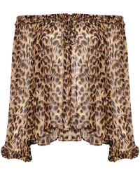 Isabel Marant - Bardot Neck Blouse - Lyst