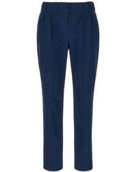 Brunello Cucinelli - Pleated Trousers - Lyst