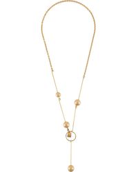 Marni Halsketting Met Kralen - Metallic