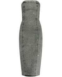 Gestuz - Denim Midi Dress - Lyst