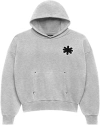 LOSTSHDWS - Embroidered-Logo Hoodie - Lyst