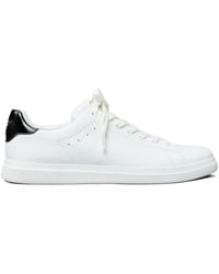 Tory Burch - Howell Court Leather Sneakers - Lyst