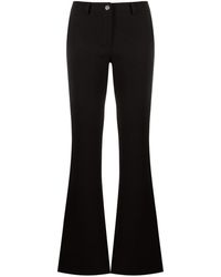 Versace - Mid-rise Bootcut Trousers - Lyst