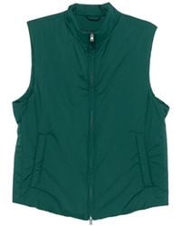 Herno - Zip Sleeveless Gilet - Lyst