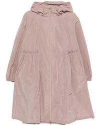 Herno - Parka Con Capucha Y Ribete De Volantes - Lyst