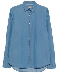 Canali - Button-Up Overhemd - Lyst