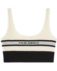 Palm Angels - Top Met Logo - Lyst