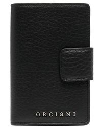 Orciani - Pebble-leather Foldover Wallet - Lyst