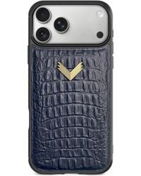 Velante - Alligator-Effect Leather Phone Case - Lyst