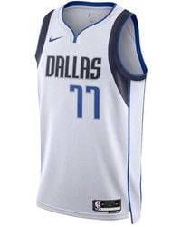 Nike - Nba Dallas Mavericks Luka Doncic Association Edition 2022/23 Swingman Jersey Tank Top - Lyst