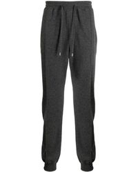 Dunhill - Drawstring Cashmere Blend Track Pants - Lyst