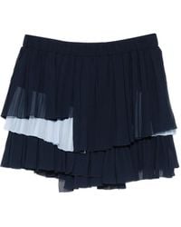 Iceberg - Falda Plisada A Capas - Lyst