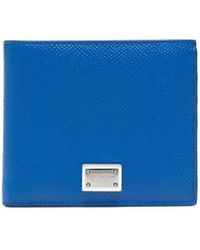 Dolce & Gabbana - Dauphine Leather Folded Wallet - Lyst