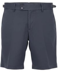 Isaia - Side-Buckle Chino Shorts - Lyst
