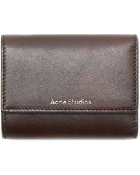Acne Studios - Leren Pasjeshouder - Lyst