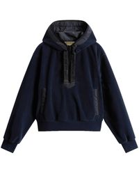 Woolrich - Fleece Hoodie - Lyst
