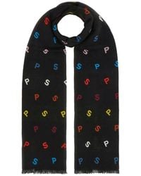 Paul Smith - Fringed Scarf - Lyst