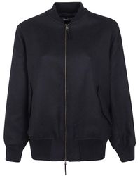 DR. HOPE - Herringbone-Weave Bomber Jacket - Lyst