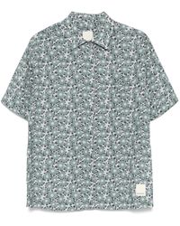 Emporio Armani - Camicia Con Stampa Margherite - Lyst