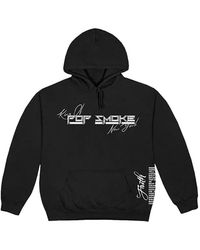 Vlone(GOAT) - X Pop Smoke Graphic-Print Drawstring Hoodie - Lyst