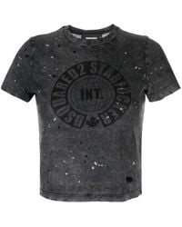 DSquared² - Logo-Print Cotton T-Shirt - Lyst