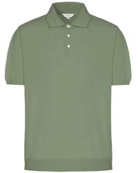 Malo - Button Polo Shirt - Lyst
