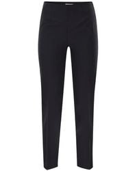 PT Torino - Gioia High-Waist Slit Trousers - Lyst