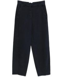 Via Masini 80 - Pantalon Droit À Taille Haute - Lyst