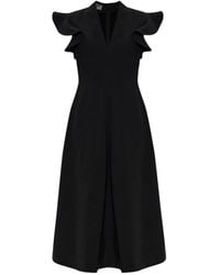Moschino - V-Neck Dress - Lyst
