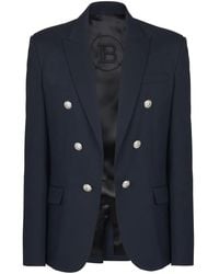 Balmain - Wool Blazer - Lyst
