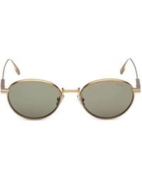 ZEGNA - Round-Frame Sunglasses - Lyst