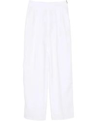 Agnona - Pleated Trousers - Lyst