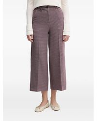 Benetton - Houndstooth Trousers - Lyst