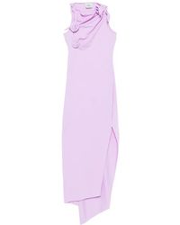 Coperni - Abito Rosa Con Spacco Laterale - Lyst