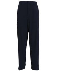 Emporio Armani - Tapered-Hose Im Stretch-Design - Lyst