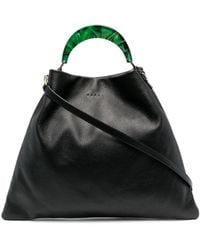 Marni - Medium Venice Leather Tote Bag - Lyst