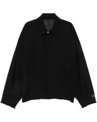 Balmain - Giacca Con Colletto Ampio - Lyst