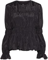 Goen.J - Ruched Single-Breasted Jacket - Lyst