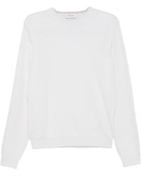Heritage - Crew-Neck Knitted Sweater - Lyst