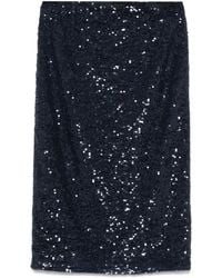 P.A.R.O.S.H. - Mini-Rok Met Pailletten - Lyst