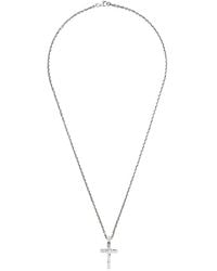 Emanuele Bicocchi - Cross Pendant Necklace - Lyst