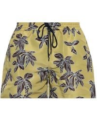 Paul Smith - Floral-Print Drawstring Swim Shorts - Lyst