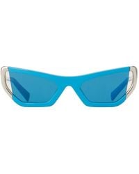 Lanvin - Geometric-Frame Sunglasses - Lyst