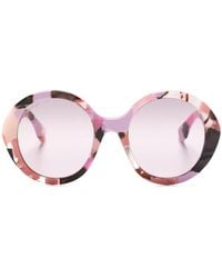 Gucci - Nouvelle Vague Round-Frame Sunglasses - Lyst