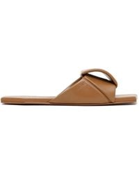 Loewe - Origami Square-Toe Sandals - Lyst