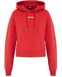 Jacquemus - Sudadera con capucha y parche del logo - Lyst
